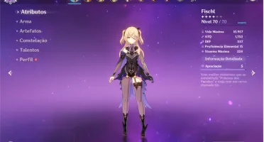 Conta Genshin AR40 upada
