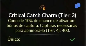 Conta PXG High End Shiny Charm Manopla e Trevo