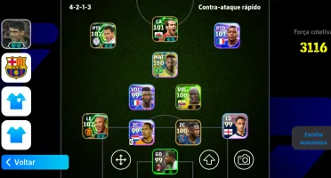 🚨 Conta Efootball De Elite – Força Coletiva De 3116+! 🚨
