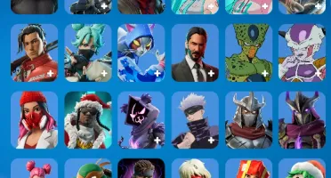 Conta fortnite com 59 skins e salve o mundo