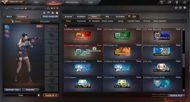 Conta Crossfire KD/6.69 com mais de 25 VIPS + email