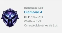 CONTA SMURF DIAMANTE IV