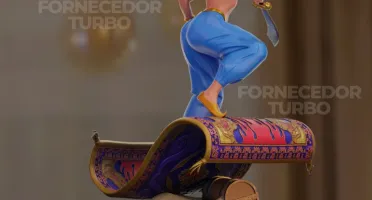 Princesa Jasmine 3D - Arquivo STL para impressão 3D