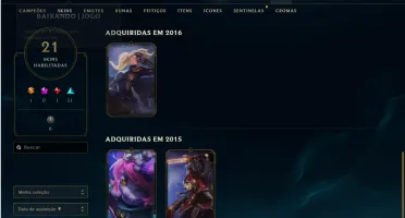 Conta De Lol E Valorant - Rank Diamante - Vandal Ancifogo