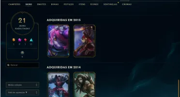 Conta De Lol E Valorant - Rank Diamante - Vandal Ancifogo