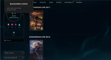 Conta De Lol E Valorant - Rank Diamante - Vandal Ancifogo