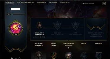 Conta bronze 2 BARATA com 2 skins e 22 champs