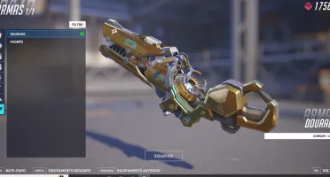 Conta OW2, 6 armas douradas e muitas skins