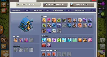 VENDO CONTA TOP DE CLASH OF CLANS
