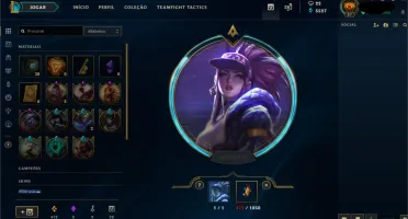 Conta League of Legends Platina 1