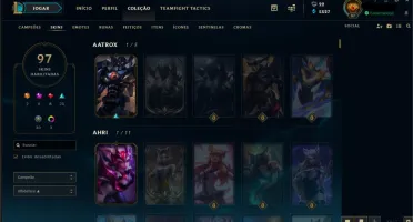 Conta League of Legends Platina 1