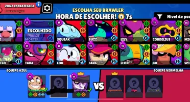 Conta Brawl 24 hipercargas + clash of clans cv 11 herois 48