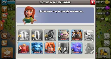 Conta Clash of Clans CV13 SEMI FULL