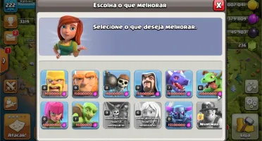 Conta Clash of Clans CV13 SEMI FULL