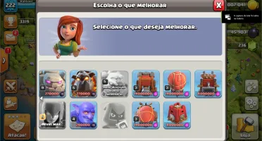 Conta Clash of Clans CV13 SEMI FULL