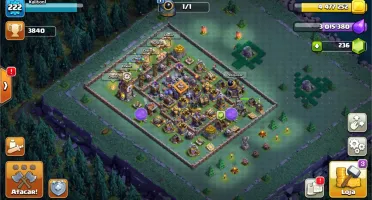 Conta Clash of Clans CV13 SEMI FULL