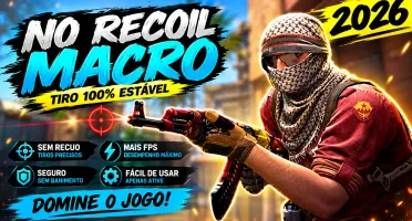 No Recoil - CS2 100% configurável - ANTI BAN