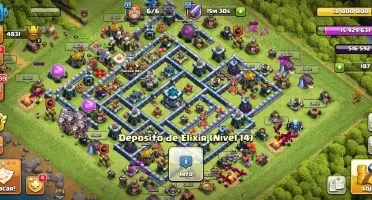 Clash Of Clans CV 13 FULL DE TUDO