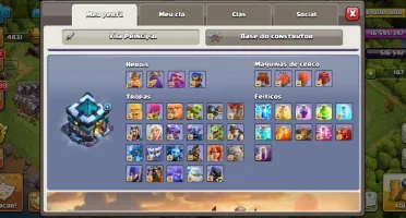 Clash Of Clans CV 13 FULL DE TUDO