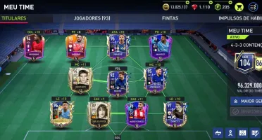 Vendo conta do FIFA mobile com ger 104 ótimo time