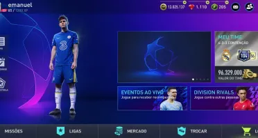 Vendo conta do FIFA mobile com ger 104 ótimo time