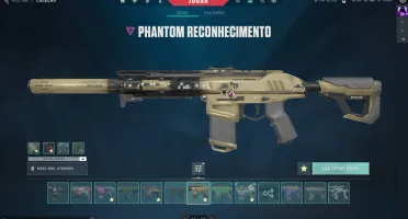 Conta de valorant imortal episodio 8 com 20 skins de vandal