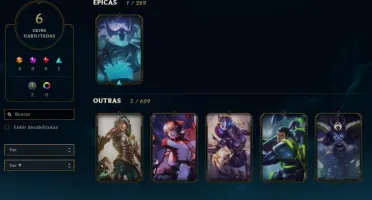 Vendo conta LOL