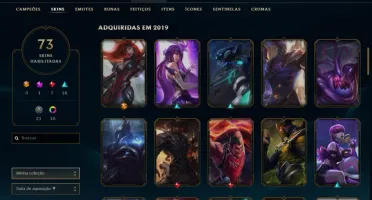 Conta de lol d4 com 3 skins utimate