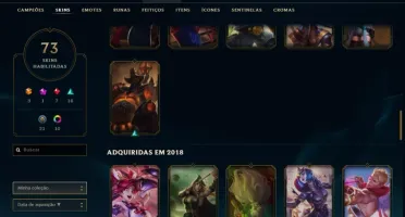 Conta de lol d4 com 3 skins utimate