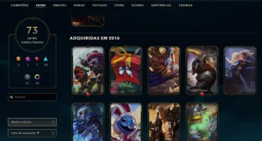 Conta de lol d4 com 3 skins utimate
