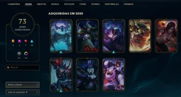 Conta de lol d4 com 3 skins utimate