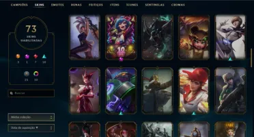 Conta de lol d4 com 3 skins utimate
