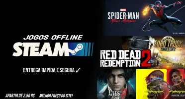 JOGOS STEAM OFFLINE [PREÇO ACESSÍVEL]