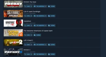 Conta STEAM 44 Jogos