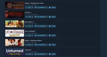 Conta STEAM 44 Jogos