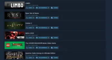 Conta STEAM 44 Jogos