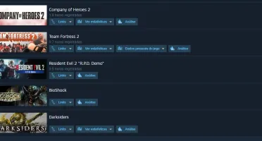 Conta STEAM 44 Jogos