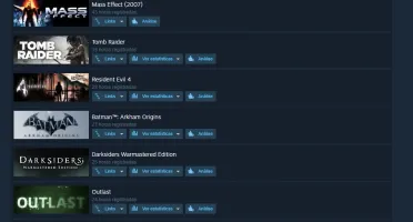 Conta STEAM 44 Jogos