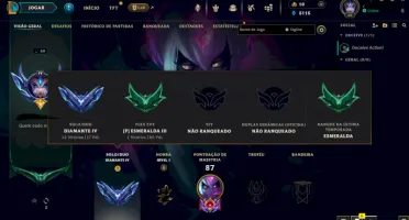 Conta Lol 2023 Diamante 4 Solo Duo, Mono Evelynn