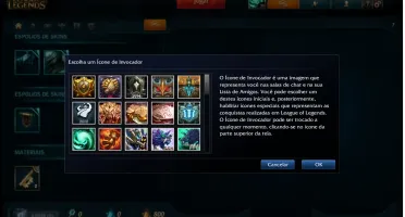 CONTA GOLD V / 1 SKIN RARA / BORDA GOLD