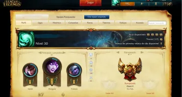 CONTA GOLD V / 1 SKIN RARA / BORDA GOLD