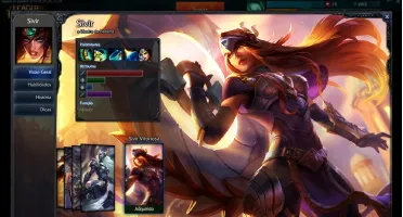 CONTA GOLD V / 1 SKIN RARA / BORDA GOLD