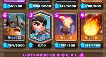 Conta clash royale nivel 11 DESAFIANTE 1