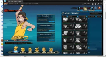 CONTA NARUTO ONLINE, SV 20, 803K DE FC MADARA EDO FULL DESP