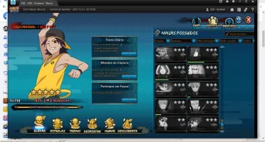 CONTA NARUTO ONLINE, SV 20, 803K DE FC MADARA EDO FULL DESP
