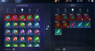 Mir4 ARBALISTA Nivel 76 com 82k de CP 1 pet épico.