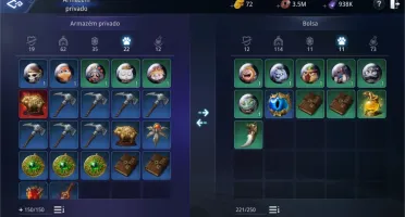 Mir4 ARBALISTA Nivel 76 com 82k de CP 1 pet épico.