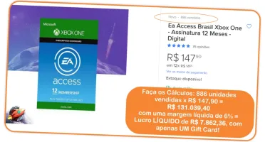 Lista de Fornecedores Secretos de Gift Cards + Gerador
