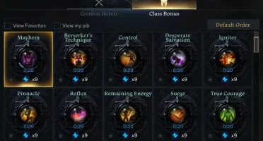 Conta Lostark Main Berserker Server Kazeros +5 Alt T3
