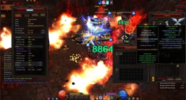 MU ONLINE WEBZEN HELHEIM DW 665 COM SET ANUBIS + 15 + BARNAK